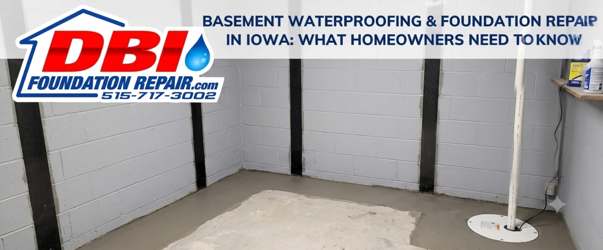 Basement Waterproofing & Foundation Repair in Iowa